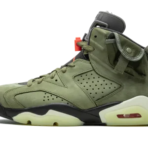 Air Jordan 6 Retro Travis Scott Olive
