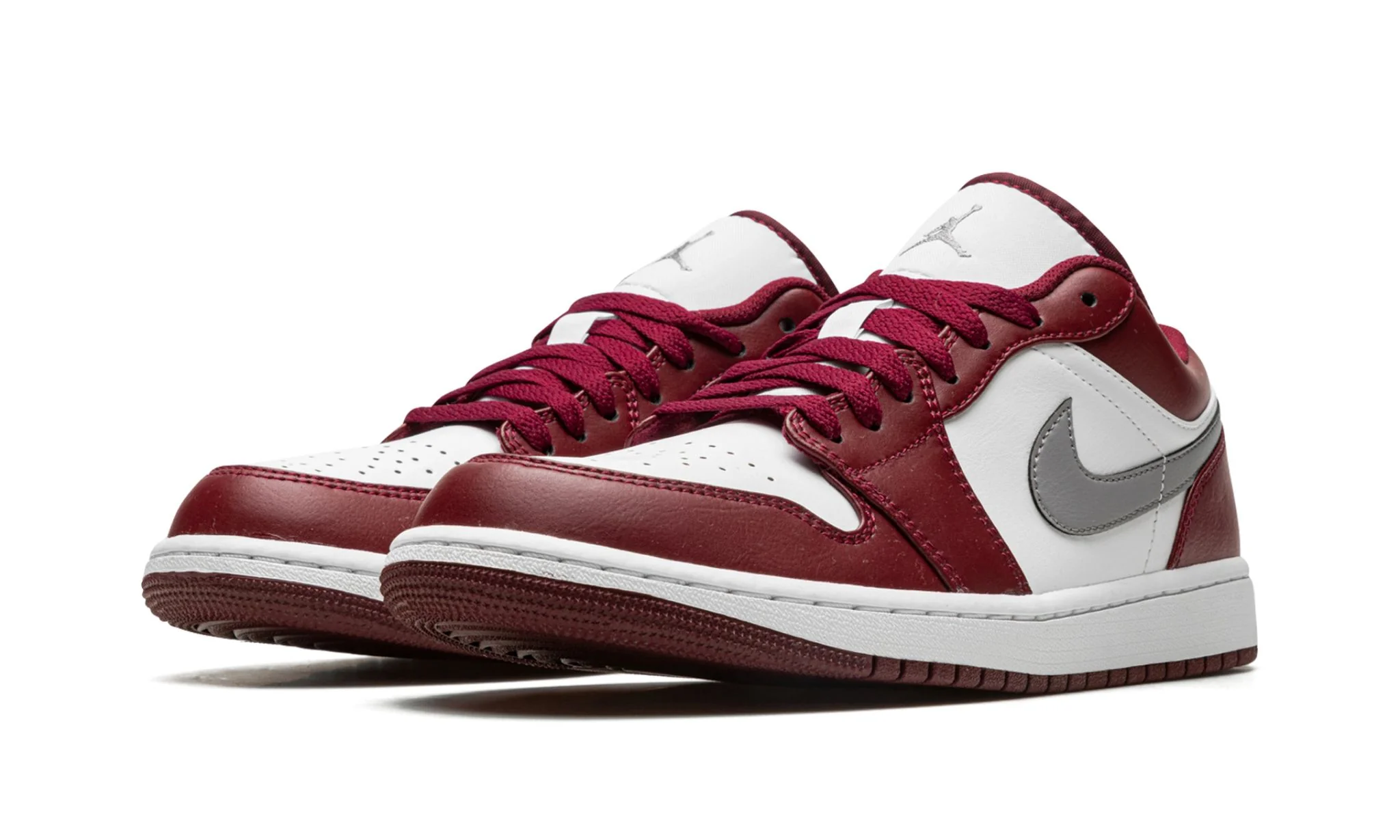Air Jordan 1 Low White Bordeaux – Image 3