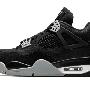 Air Jordan 4 Retro SE Black Canvas