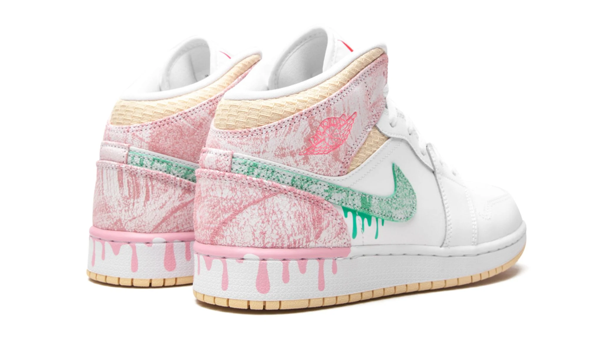 Air Jordan 1 Mid Paint Drip – Image 4