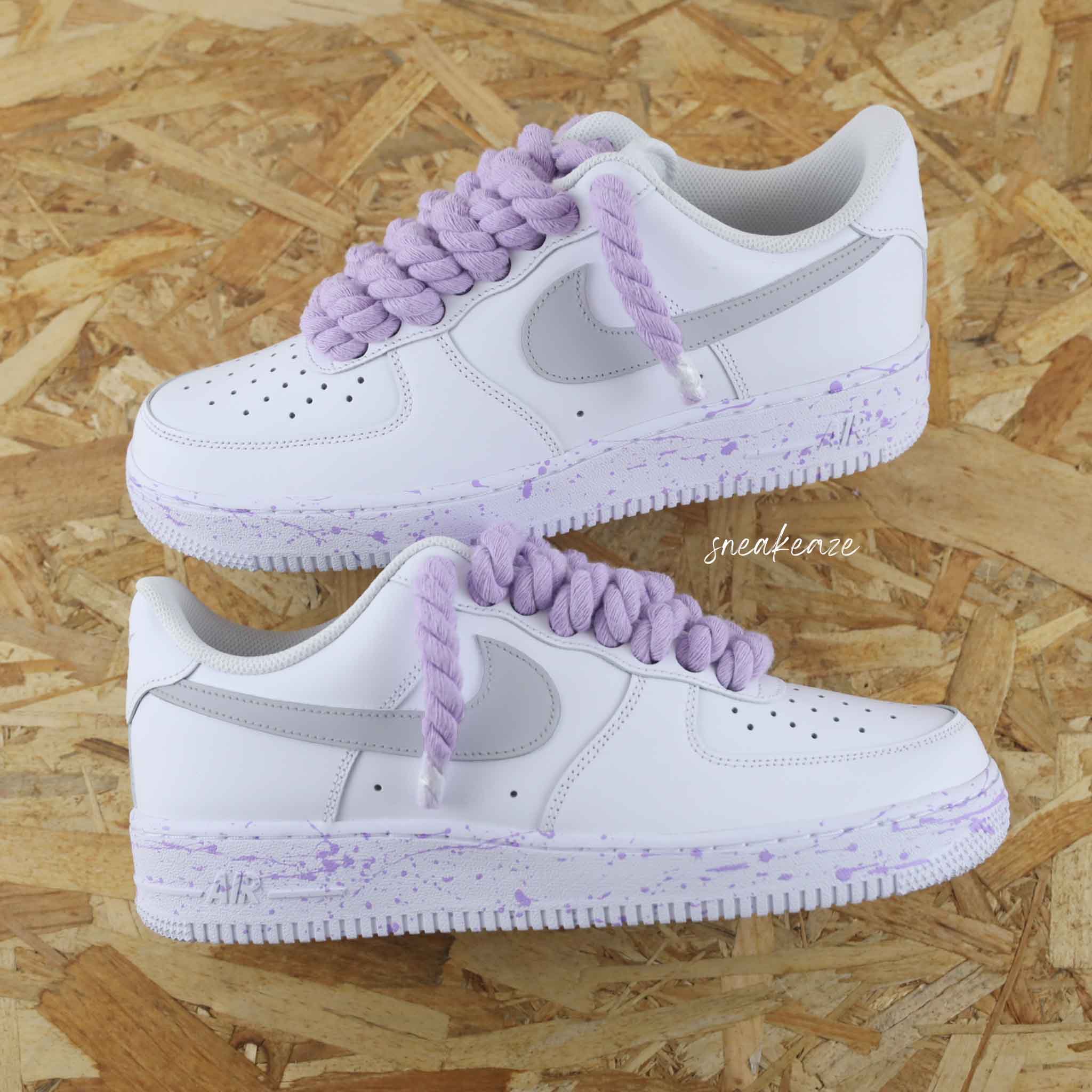 Rope laces (couleur au choix) - Air Force 1 custom – Image 4