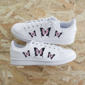 Papillons - Stan smith custom
