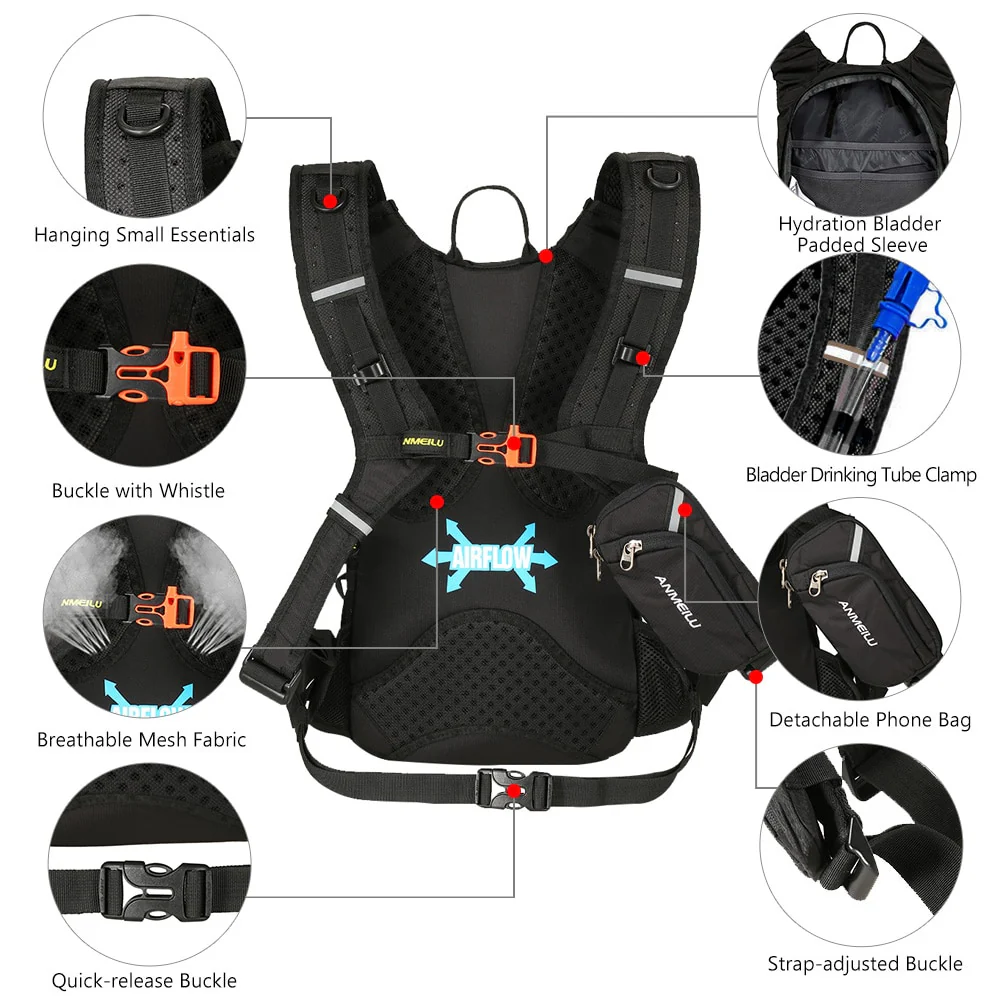 ANMEILU 18L Backpack - Water Proof – Image 7