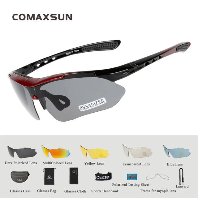 COMAXSUN Prescription Sport Sunglasses – Image 3