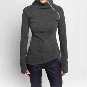 ZANZEA Winter Warm Hoodie - Women's