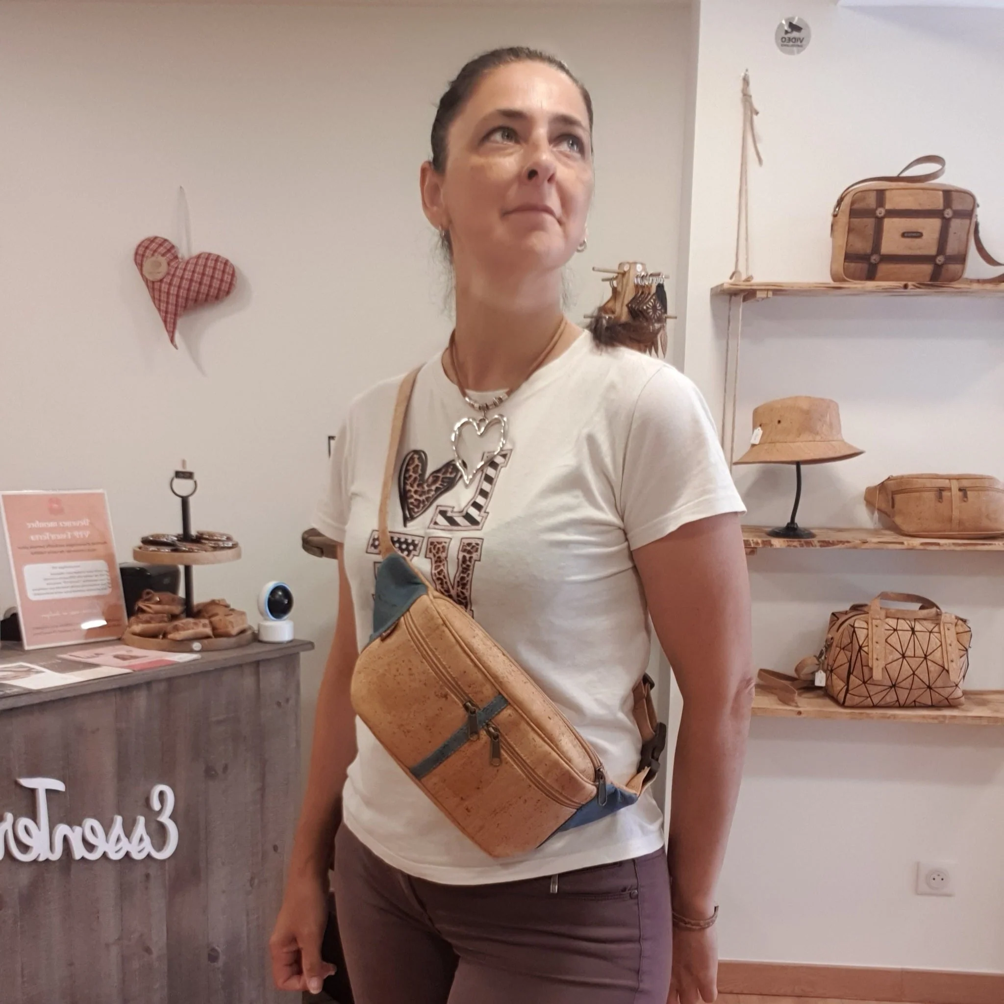 Sac banane en liège Hugo – Image 4