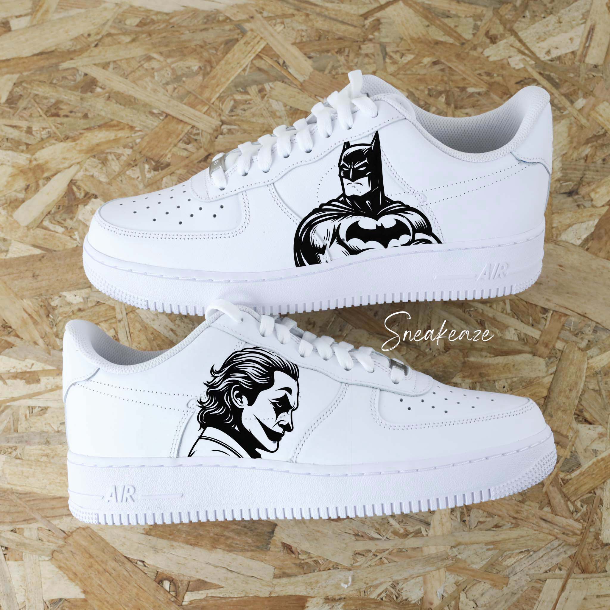 Batman et Joker - Air Force 1 custom – Image 2