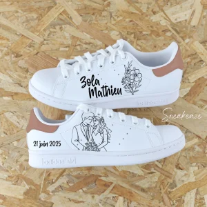 Bouquet de la marié - Stan Smith custom mariage