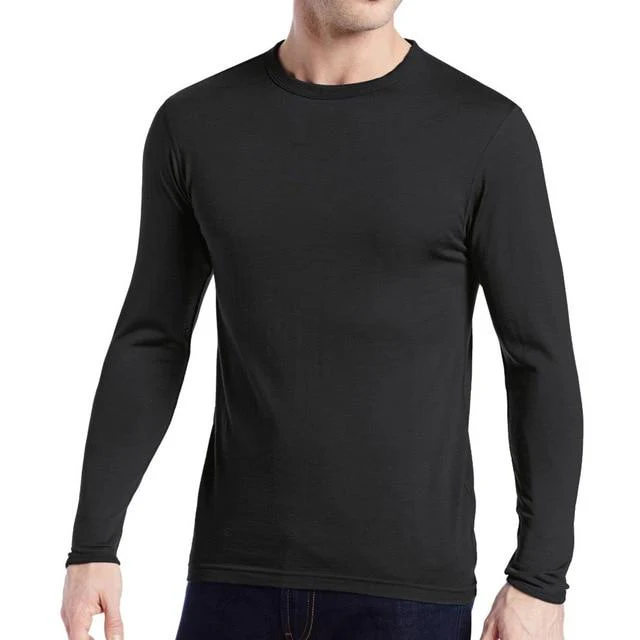 THERMAL Long Sleeve Base Layer Top (Merino Wool) - Mens – Image 4
