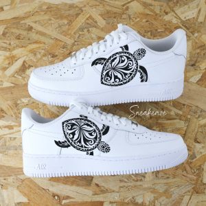 Tortue Polynésienne - Air Force 1 custom